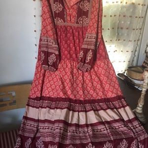 Raga floor length boho maxi dress